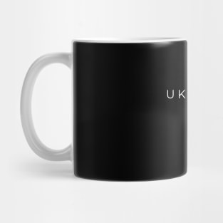 Little Inscription Ukraine Mug